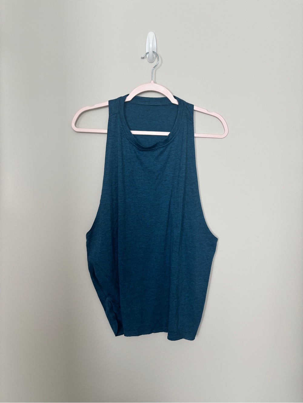 Lightweight Teal Relaxed Sleeveless Tank Top NWOT - one size